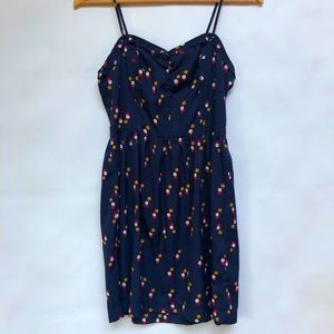 Urban Outfitters polka dot blue summer dress